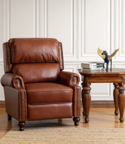 Adeesa Genuine Leather Recliner