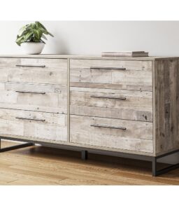 Signature Design by Ashley Neilsville Weathered Woodgrain Dresser