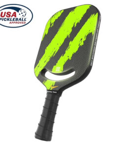 Warping Point Carbon Fiber Pickleball Paddle With Textured Grit Surface - Ascent