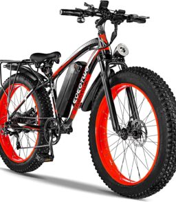 Electric Bike For Adults. 1500W Peak Motor. 26 Inch Fat Tire Electric Mountain Bike
