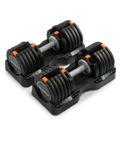 NordicTrack Select-A-Weight Adjustable Dumbbell Set. 55 lb Each