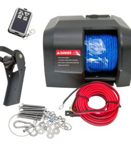 Electric Saltwater Windlass With Wireless Control. 12V. 25 Lbs