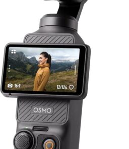 DJI Osmo Pocket 3 Audio Bundle Vlog Camera With Mic 2 1 TX + 1 RX. 1 Inch CMOS. 4K/240 IPS. 3-Axis Stabilization - 6937224165571