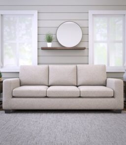 Kane 83 Square Arm Sofa With Reversible Cushions