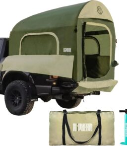 Inflatable Pickup Truck Bed Tent. 3 Person. 5.5ft-8ft