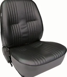 Procar by Scat 80 - 1400 - 51R LOWBACK Series 1400 Black Vinyl Right Recliner Seat