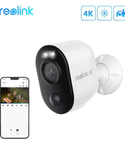 Reolink Argus Series 4K 8MP Battery/Solar-Powered Standalone WiFi Camera With Color Night Vision - Argus 3 Ultra