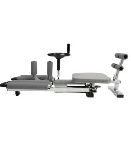 Leg Stretcher Training Machine. Steel. Gray. 330 lbs Capacity