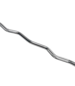Rubber EZ Curl Barbell Set 20LB-60LB - No Rack