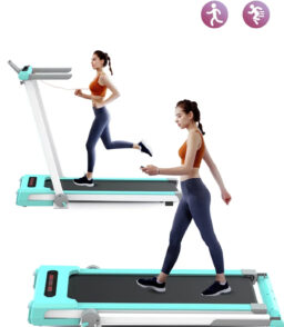 FYC 2-in-1 Under Desk Treadmill. 2.5HP. 41.3 x 15.6 inch. 265 Lbs Capacity. Green