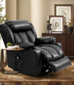 💥Clearance Sale🔥 Mcombo Electric lift Recliner sofa with massage and heating functions. 3 positions. 2 side pockets and cup holders. USB ports!
