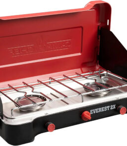 Camp Chef Mountain Series Everest 2X Two-Burner Camp Stove - 20.000 BTU. 215 Sq In