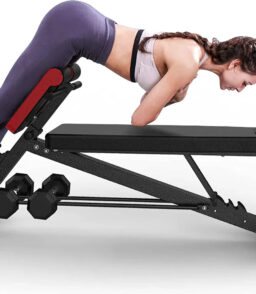 FINER FORM Adjustable Weight Bench With 3 Inch Cushion Pad
