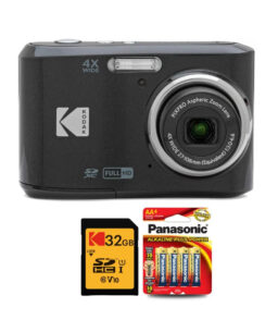 PIXPRO FZ45 Digital Camera. Black. With 32GB Memory Card - FZ45