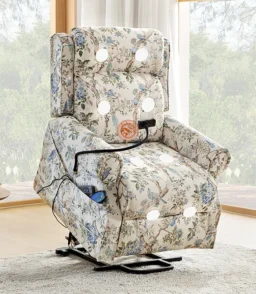 Harold Lift Assist Power Recliner With Massage Heat And Manual Headrest