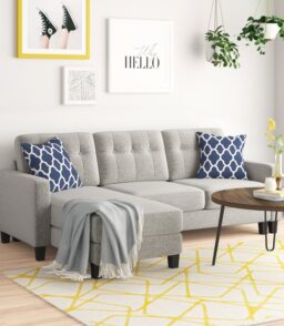 Yadira 84′′ Wide Reversible Sofa & Chaise