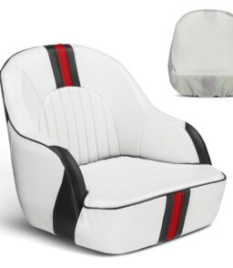 Waterproof Boat Captain Bucket Seat With Cover