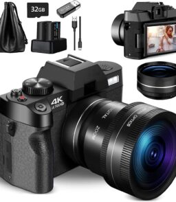 NBD Digital Camera 4K Ultra HD 48MP With Wide Angle Lens. 16x Digital Zoom And 3 Inch Screen