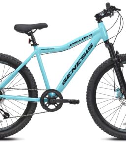 Genesis Vallaro Women's Aluminum Mountain Bike. 26-inch. Light Blue